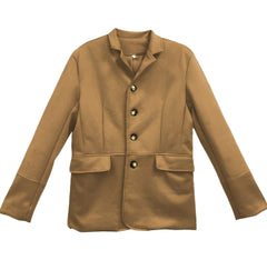 Men's Business Casual Suit Jacket Autumn Winter Fashion Commuter Daily Basic Blazer Solid Stand Collar Jacket Men's Clothing