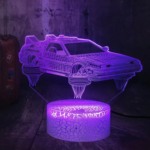 Personalized Custom Creative 3D Three-dimensional Lamp Bedroom Bedside Table Lamp