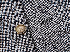 Men's Blazers Slim Fit Plaid Suits Jackets Male Long Sleeve Double-breasted Outerwear Business Casual Coats